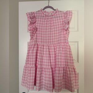Pink Gingham Women’s Dress size L